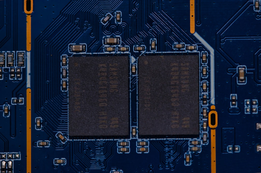 Surface mount PCB with microcontroller